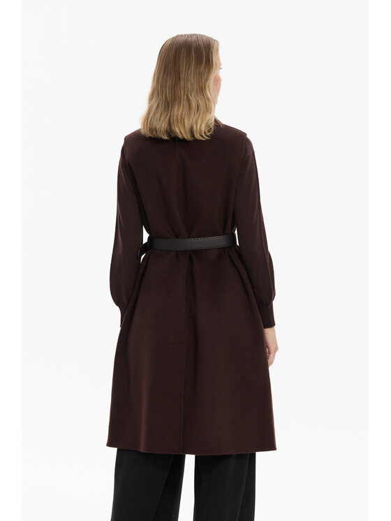 Deni Cler Milano Deni Cler Milano Kamizelka T-DC-4058-F5-90-79-1 Brązowy Regular Fit