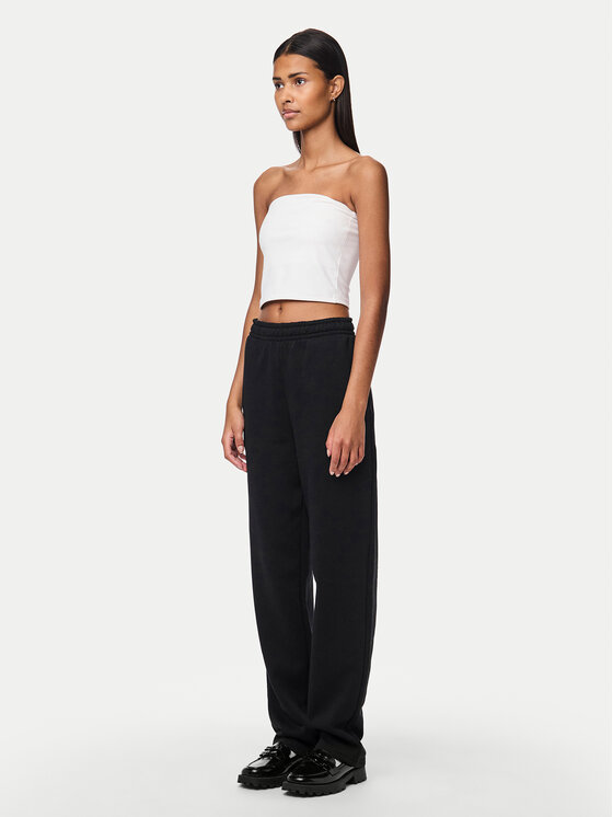 Pieces Pieces Долнище анцуг Chilli 17156301 Черен Straight Fit