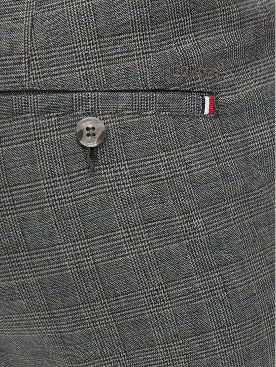 Hechter Paris Hechter Paris Chinosy 25855 142391 Szary Modern Fit