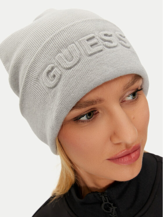 Guess Guess Шапкa AW5179 POL01 Сірий