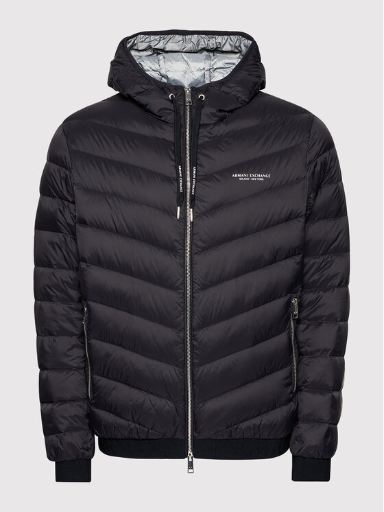 Armani Exchange Armani Exchange Пуховик 8NZB53 ZNW3Z 0217 Чорний Regular Fit