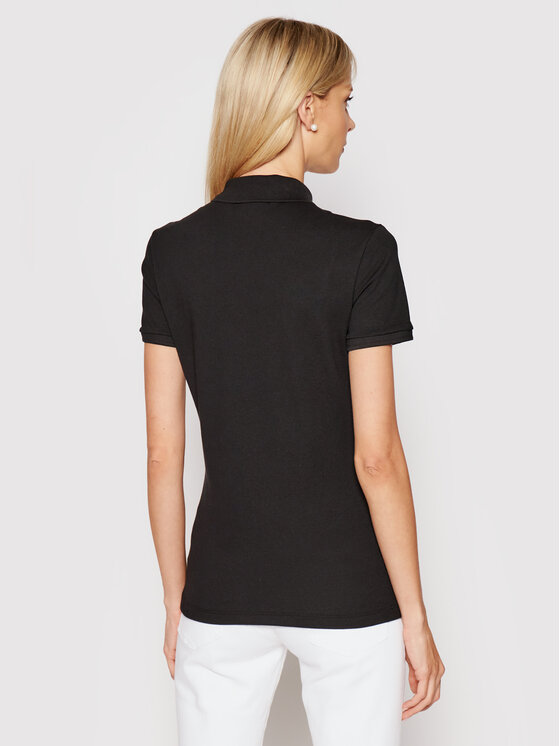 Lacoste Lacoste Polo PF5462 Czarny Slim Fit