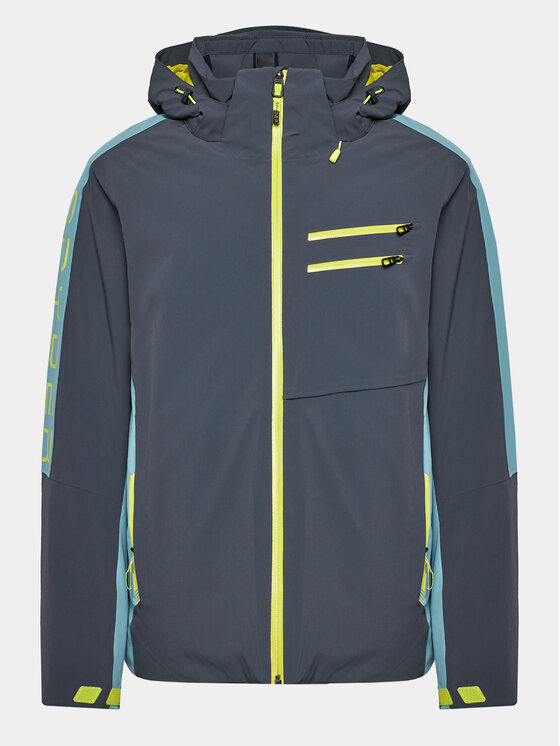 Spyder Spyder Slidinėjimo striukė Orbiter 221024 Pilka Regular Fit