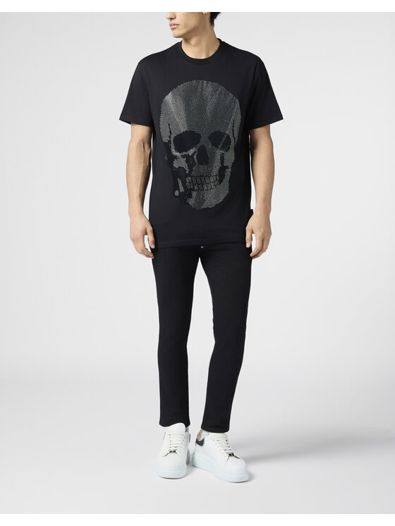 PHILIPP PLEIN PHILIPP PLEIN T-Shirt 30624 Czarny Regular Fit