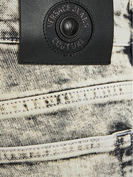 Versace Jeans Couture Versace Jeans Couture Džínsy 76GAB5K0 Biela Skinny Fit