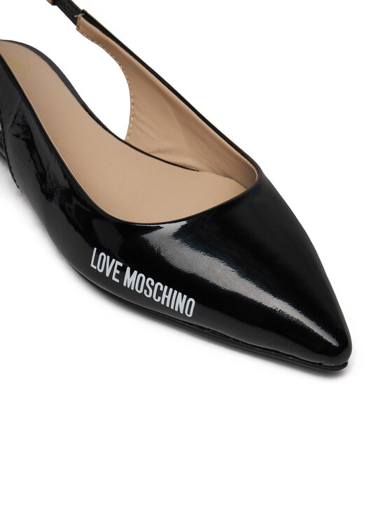 LOVE MOSCHINO LOVE MOSCHINO Balerina JA11021G1MIH0000 Fekete