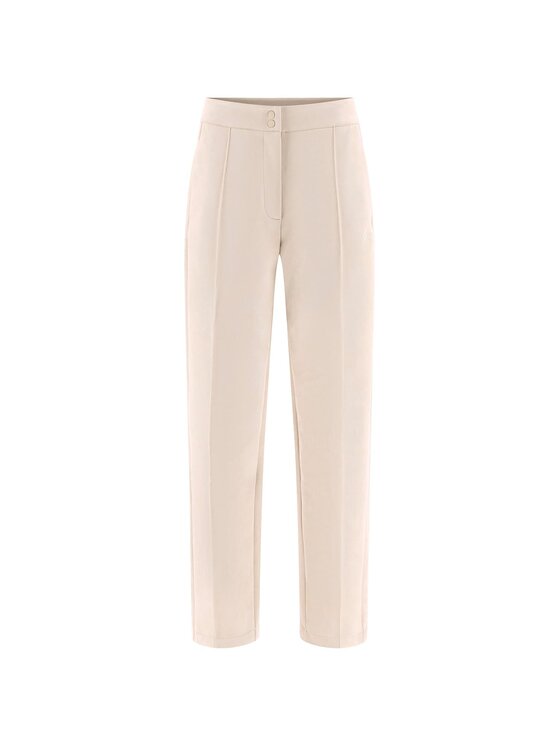 Guess Guess Spodnie materiałowe 180705 Biały Slim Fit