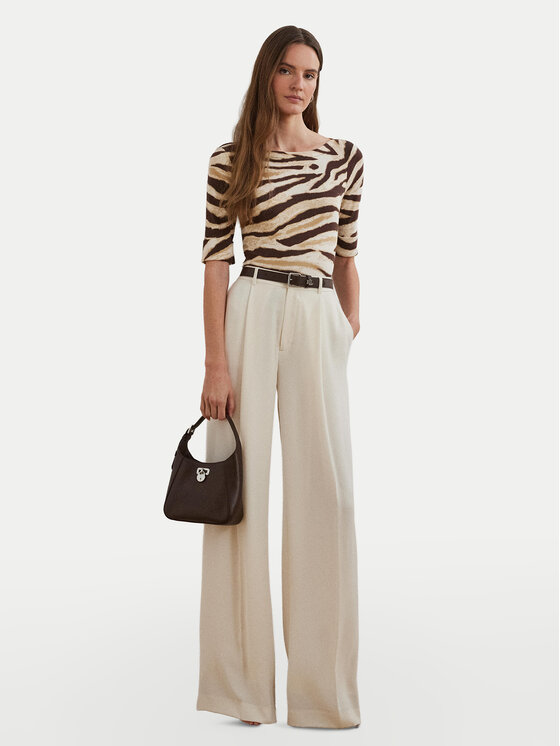 LAUREN RALPH LAUREN LAUREN RALPH LAUREN Majica 200971095001 Bež Slim Fit