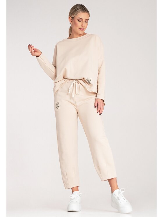 FIGL FIGL Completo tuta M1125 Beige Regular Fit