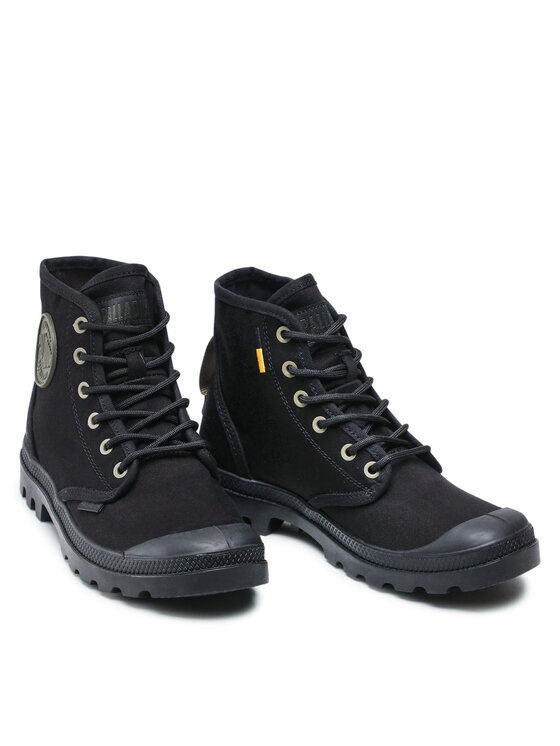 Palladium Palladium Pohodni čevlji Pampa Hi Htg Supply 77356-001-M Črna