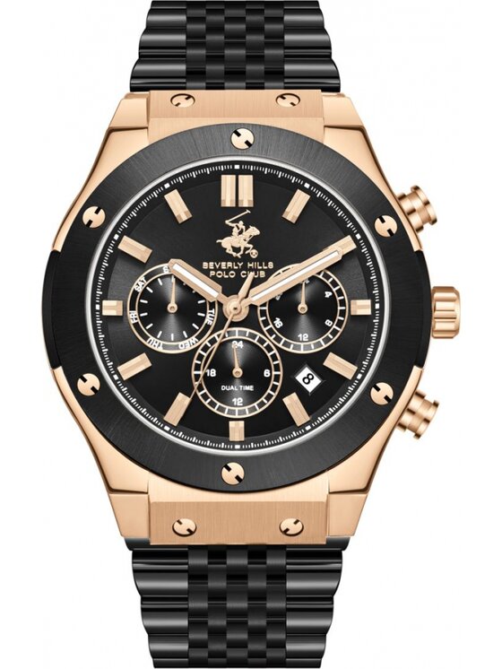 Beverly Hills Polo Club Beverly Hills Polo Club Zegarek BP3773X.450 Czarny
