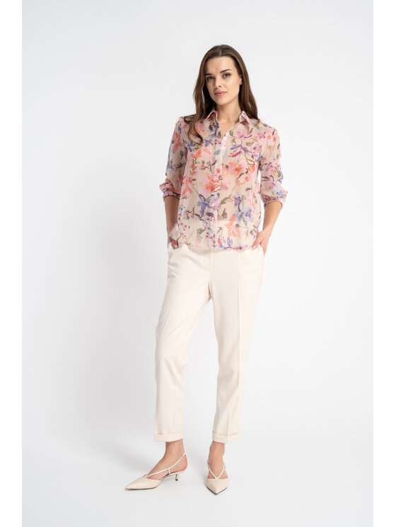 CLICK CLICK Košeľa 10-6800 Farebná Casual Fit