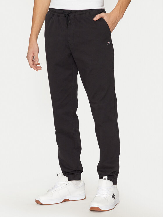 Champion Jogger nohavice 220518 Čierna Regular Fit