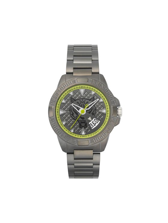Plein Sport Plein Sport Hodinky Touchdown PSFBA1023 Strieborná