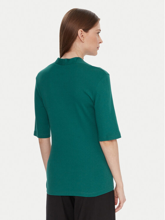 United Colors Of Benetton United Colors Of Benetton Blúzka 3GA2D400U Modrá Slim Fit