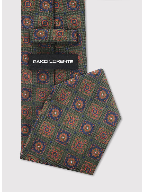Pako Lorente Pako Lorente Krawat P25WF-KX-005 Zielony