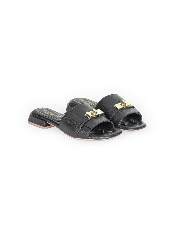 Klapki Deni Cler Milano, Rozmiar 39, Czarne, T-DC-B120-E2-77-90-1