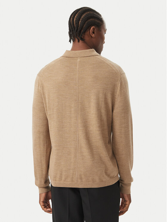 Calvin Klein Calvin Klein Polo LV04LD319G Svijetlo smeđa Regular Fit