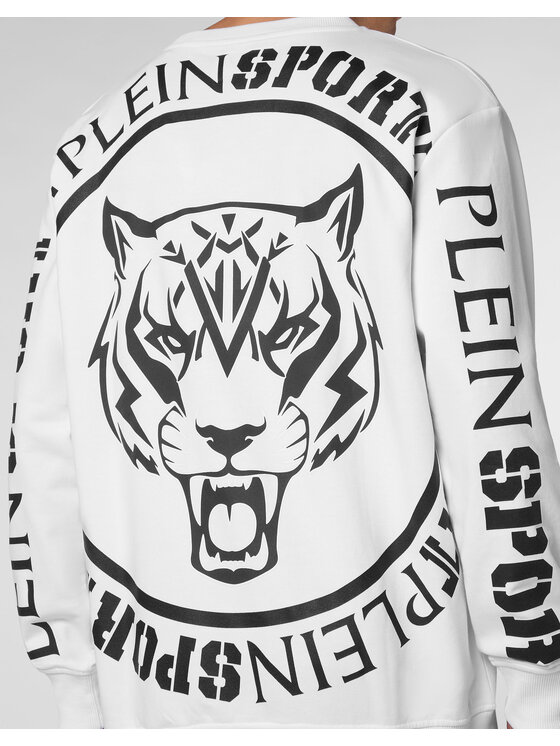 Plein Sport Plein Sport Longsleeve 14219 Bianco Regular Fit