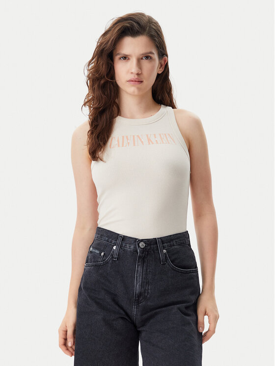 Calvin Klein Jeans Calvin Klein Jeans Topiņš Varsity J20J225520 Bēšs Slim Fit