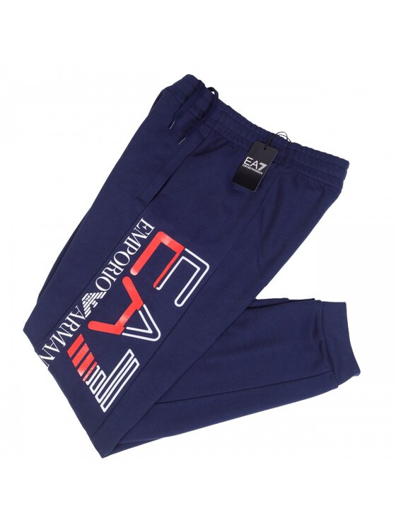 EA7 Emporio Armani EA7 Emporio Armani Teplákové nohavice 3RPP56 PJLSZ 1554 Tmavomodrá Regular Fit