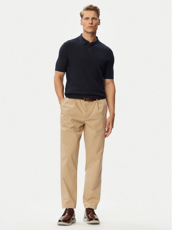 Beverly Hills Polo Club Beverly Hills Polo Club Polo P-SS26M-M7280NVY Tamnoplava Regular Fit