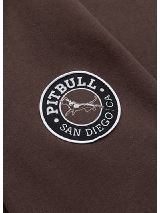 PITBULL PITBULL Bluza NORTON Brązowy Regular Fit