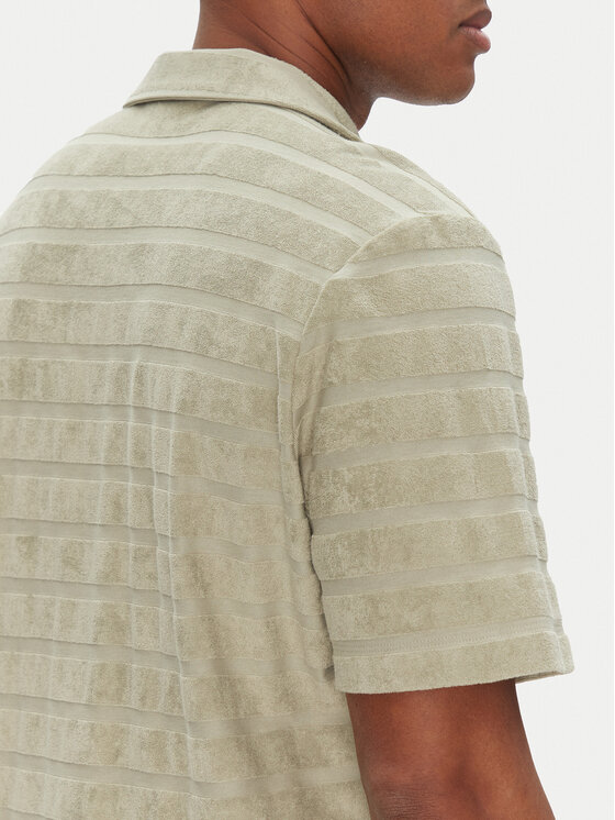 HUGO HUGO Cămașă Ellino 50539351 Verde Relaxed Fit