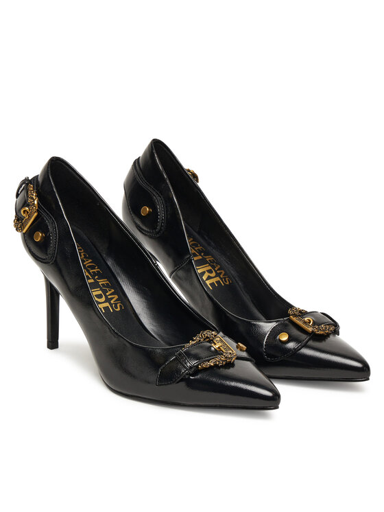 Versace Jeans Couture Versace Jeans Couture Обувки на ток 79VA3S56 ZSC35 Черен