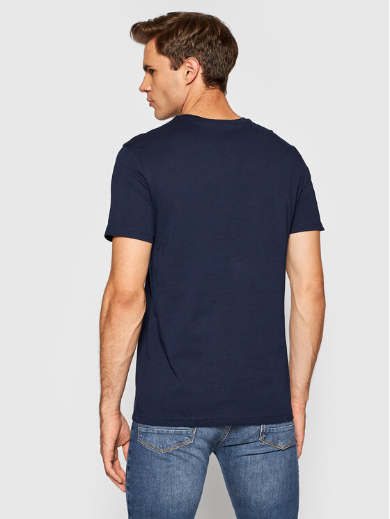 United Colors Of Benetton United Colors Of Benetton T-Shirt 3U53J4231 Tmavomodrá Regular Fit