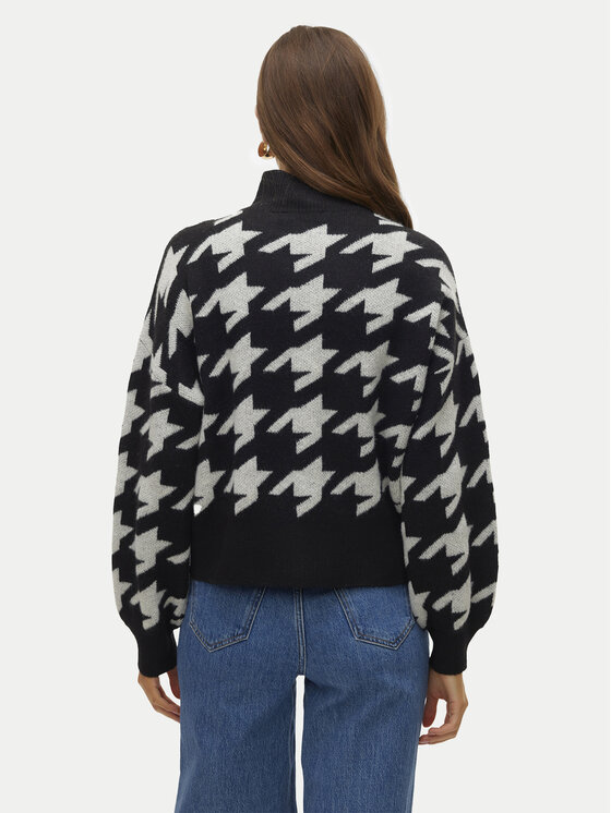 Vero Moda Vero Moda Rollkragenpullover Mira 10311089 Schwarz Regular Fit