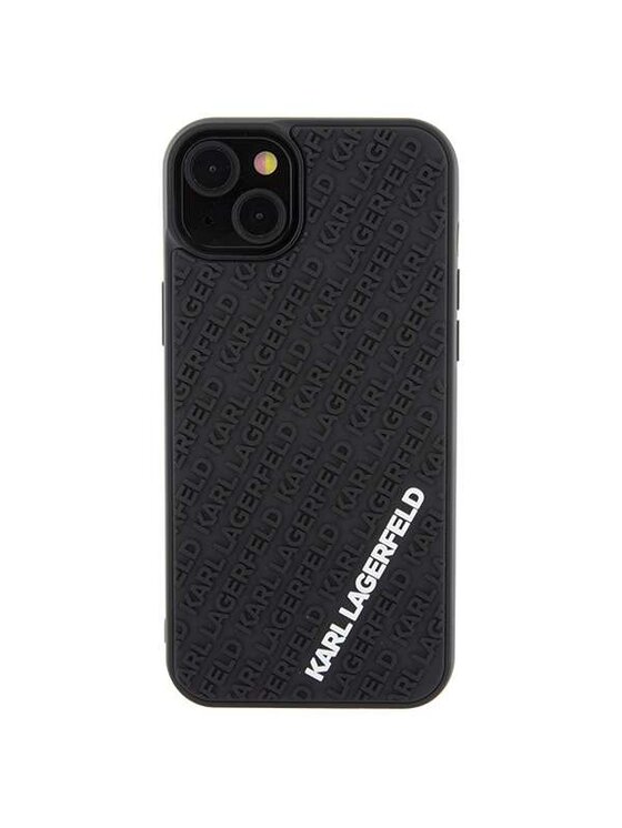 KARL LAGERFELD KARL LAGERFELD Etui na telefon Apple iPhone 15 Plus Czarny