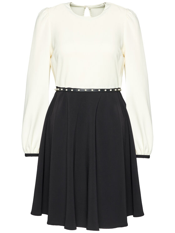 TWINSET TWINSET Sukienka koktajlowa 202TT2337 Beżowy Regular Fit