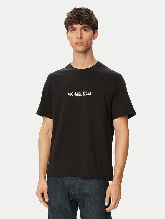 MICHAEL Michael Kors MICHAEL Michael Kors T-Shirt CF6535WFV4 Schwarz Regular Fit