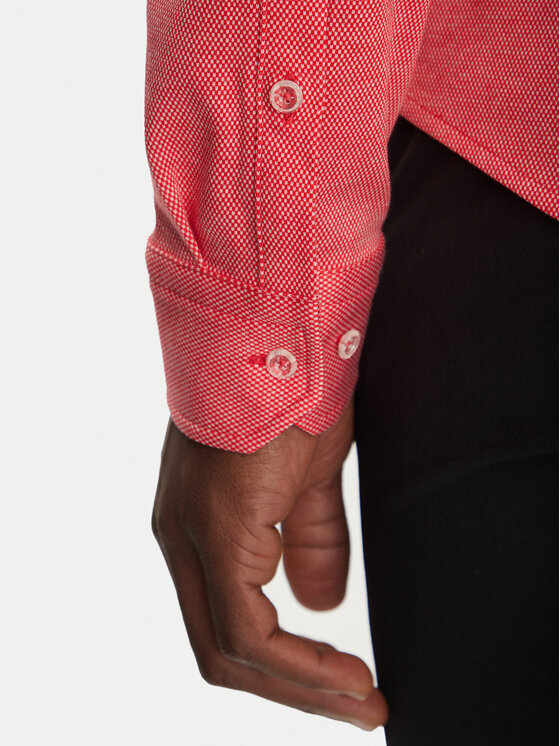 BOSS BOSS Särk 50533163 Punane Regular Fit