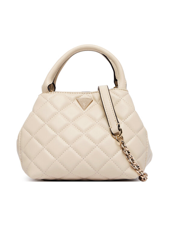 Guess Guess Torebka Juliet Mini HWQG24 56710 Kremowy