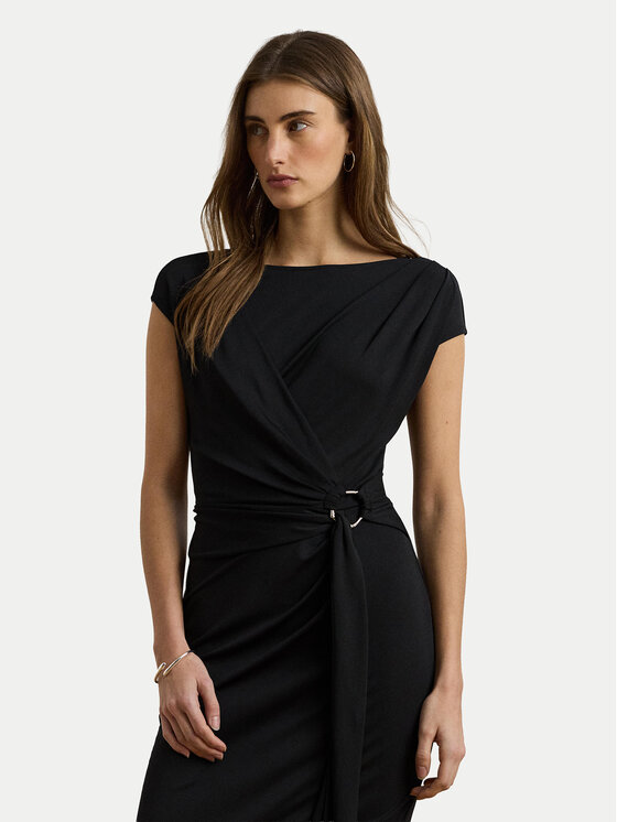 LAUREN RALPH LAUREN LAUREN RALPH LAUREN Koktejlové šaty 200973601001 Černá Slim Fit