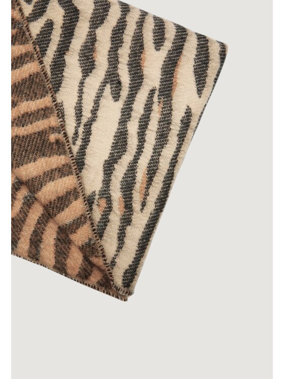 Pieces Pieces Szalik PCFELINE LONG SCARF BOX BC Beżowy