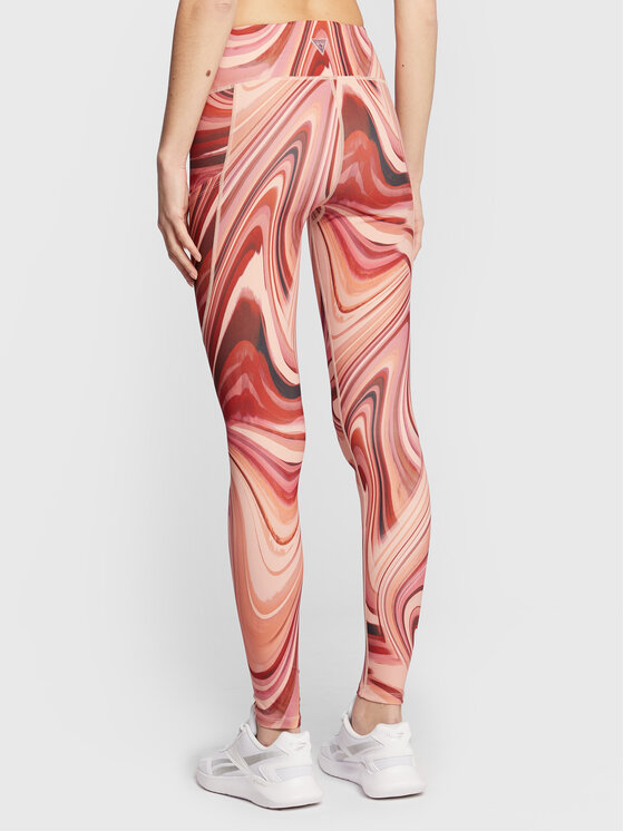 Guess Guess Leggings Eppie V2BB02 MC049 Orange Slim Fit