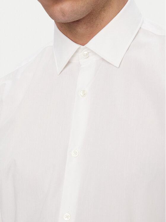 HUGO HUGO Košulja Koey 50561154 Bijela Slim Fit