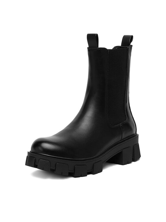 DeeZee DeeZee Chelsea cipele 12837-22-BLACK PU Crna