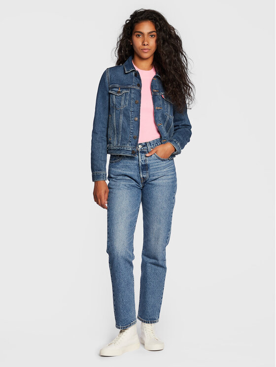 Levi's® Levi's® Traper jakna Original Trucker 29945-0063 Tamnoplava Regular Fit