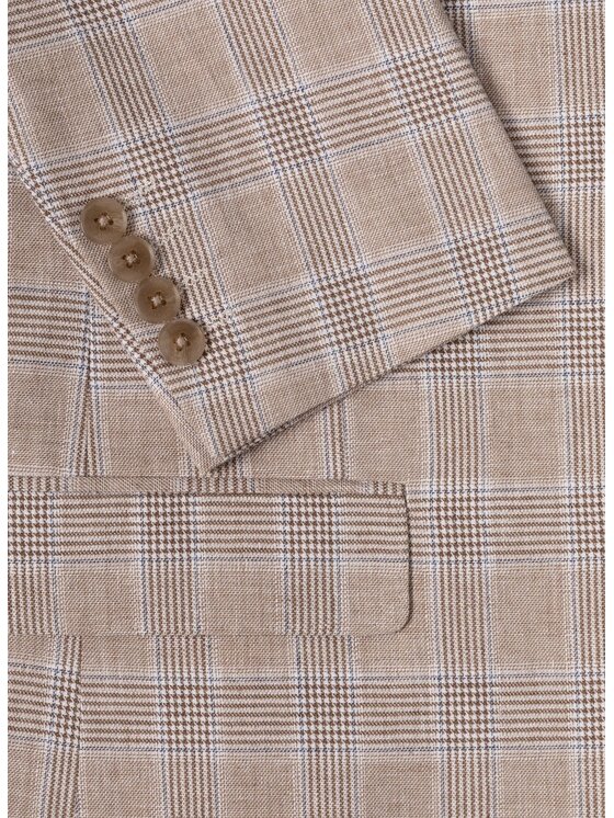 Pako Lorente Pako Lorente Marynarka P26SF-3X-005 Beżowy Slim Fit