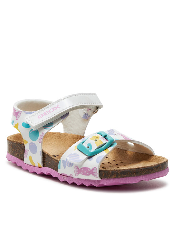 Geox Geox Σανδάλια B Sandal Chalki Girl B922RA 000HH C0653 M Λευκό