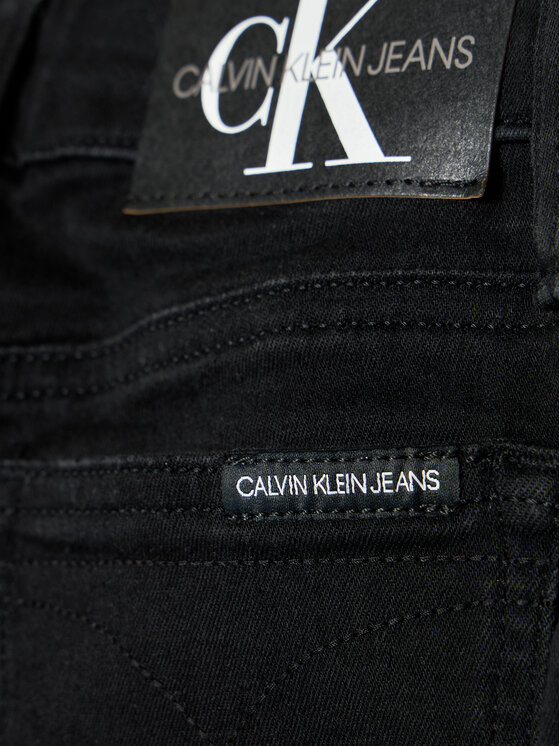 Calvin Klein Jeans Calvin Klein Jeans Džínsy Clean Black Strech IG0IG01206 Čierna Skinny Fit