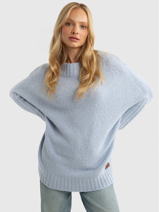 BIG STAR BIG STAR Sweter MAYAMIKO_400_160 Niebieski Oversize