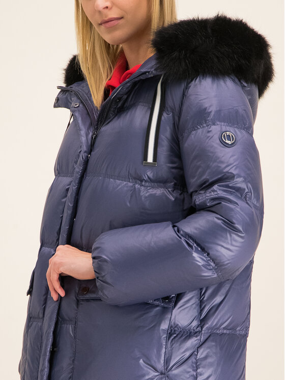 Laurèl Laurèl Пуховик 92020 Cиній Relaxed Fit