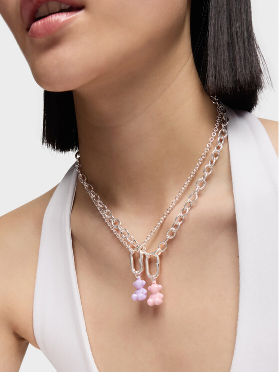 TOUS TOUS Ciondolo Bold Bear 1004446500 Rosa