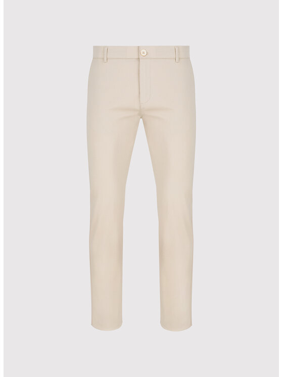 Pako Lorente Pako Lorente Spodnie materiałowe P25BN-WX-001 Beżowy Classic Fit