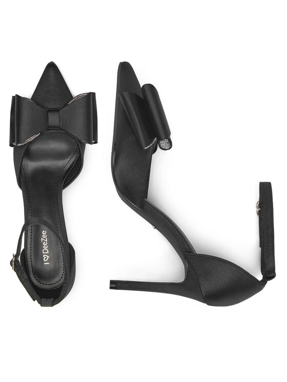 DeeZee DeeZee Pantofi cu toc subțire GA0-0727 Negru